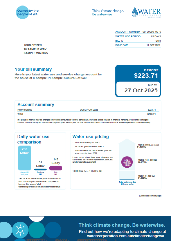 Minol USA business utility bill 